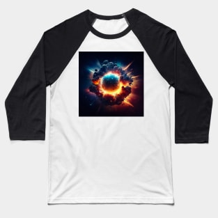 Cosmic Blast Baseball T-Shirt